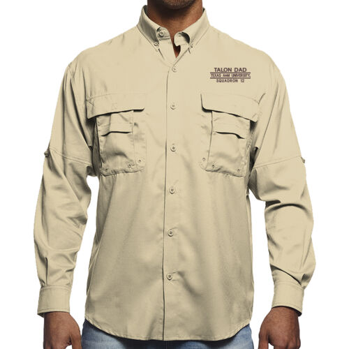 SQ-12 Dad L/S Fishing Shirt Thumbnail