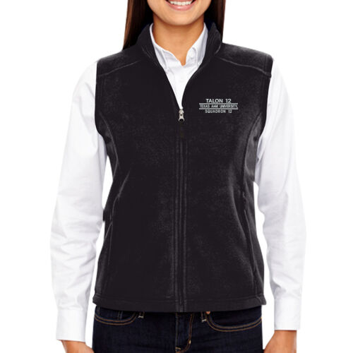 SQ-12 Ladies Fleece Vest Thumbnail