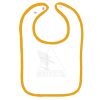 Infant Contrast Trim Terry Bib Thumbnail